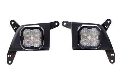 Diode Dynamics SS3 Type SV2 LED Fog Light Kit Pro - White SAE Fog