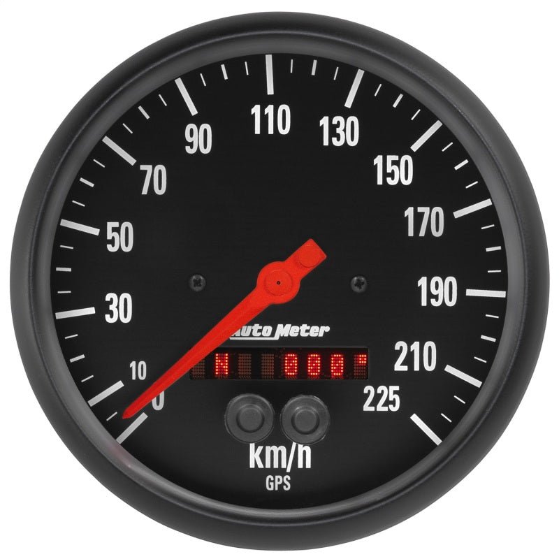 Autometer Z Series 5in. 225KM/H (GPS) Speedometer Gauge AutoMeter Gauges