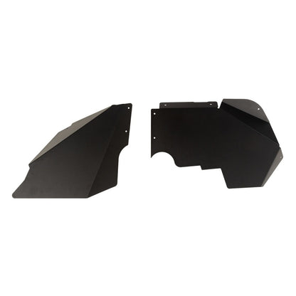 Rugged Ridge Aluminum Fender Liners Front Black 07-18 Jeep Wrangler JK/JKU Rugged Ridge Fender Flares