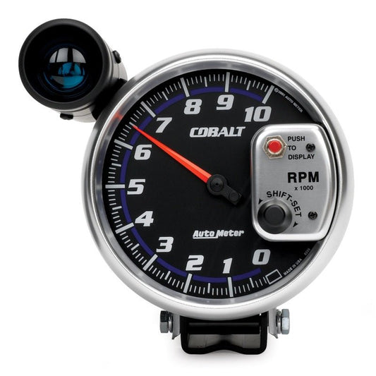 Autometer Cobalt 5 inch 10000 RPM Tachometer w/ Shift Light AutoMeter Gauges