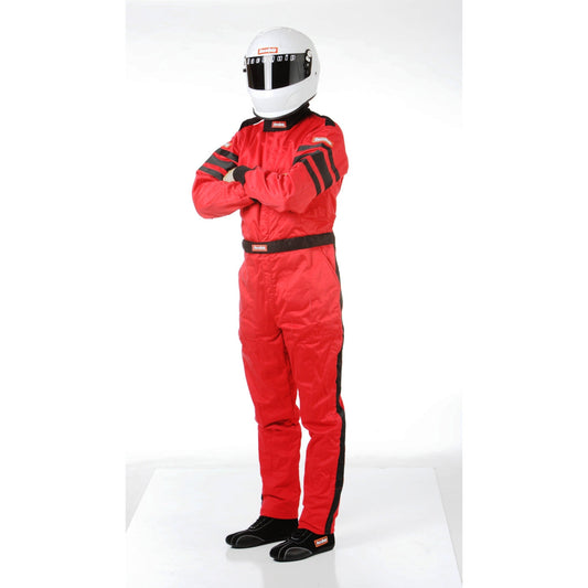 RaceQuip Red SFI-5 Suit - Medium Racequip Racing Suits