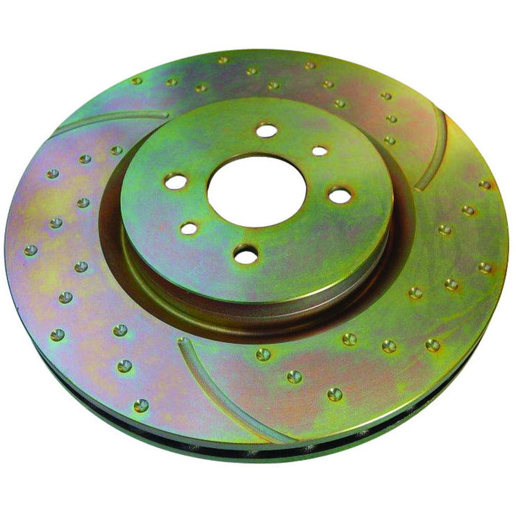 EBC 10-13 Chevrolet Corvette (C6) 6.2 Grand Sport GD Sport Front Rotors EBC Brake Rotors - Slot & Drilled