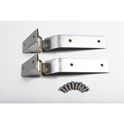 Rugged Ridge 87-95 Jeep Wrangler YJ Stainless Steel Tailgate Hinges Rugged Ridge Tailgate Accessories