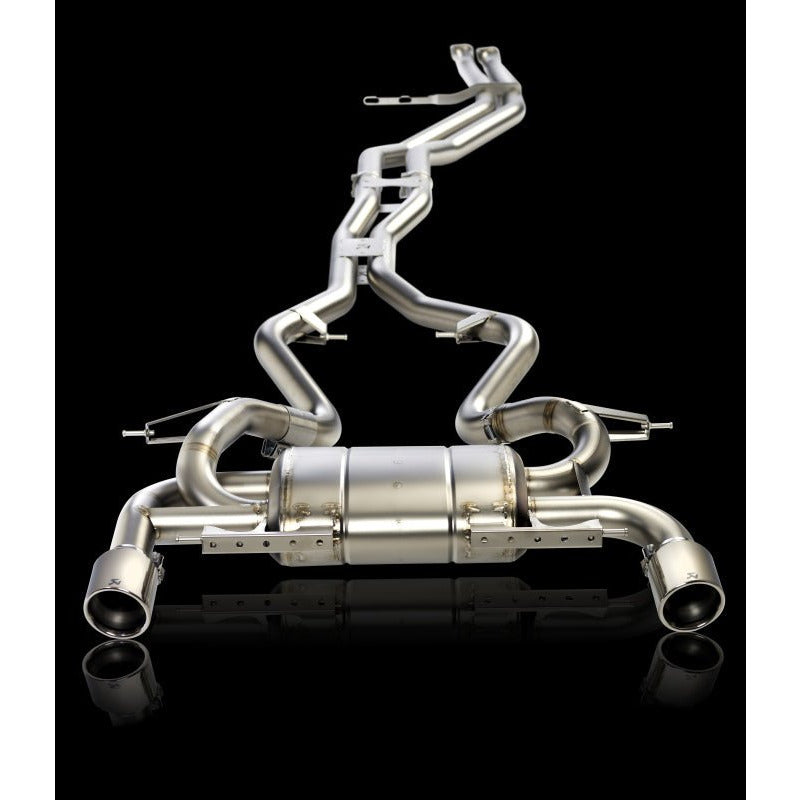 Akrapovic 07-12 BMW 335i (E90 E91) Evolution Line Cat Back (Titanium) w/ Titanium Tips Akrapovic Catback