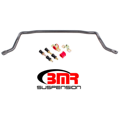 BMR 78-87 G-Body Front Solid 1.25in Sway Bar Kit w/ Bushings - Black Hammertone BMR Suspension Sway Bars