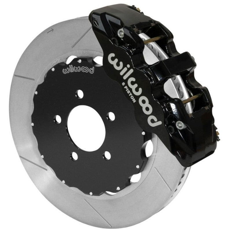 Wilwood AERO6 Front Big Brake Kit 14.00in Black 03-11 Crown Victoria Wilwood Big Brake Kits