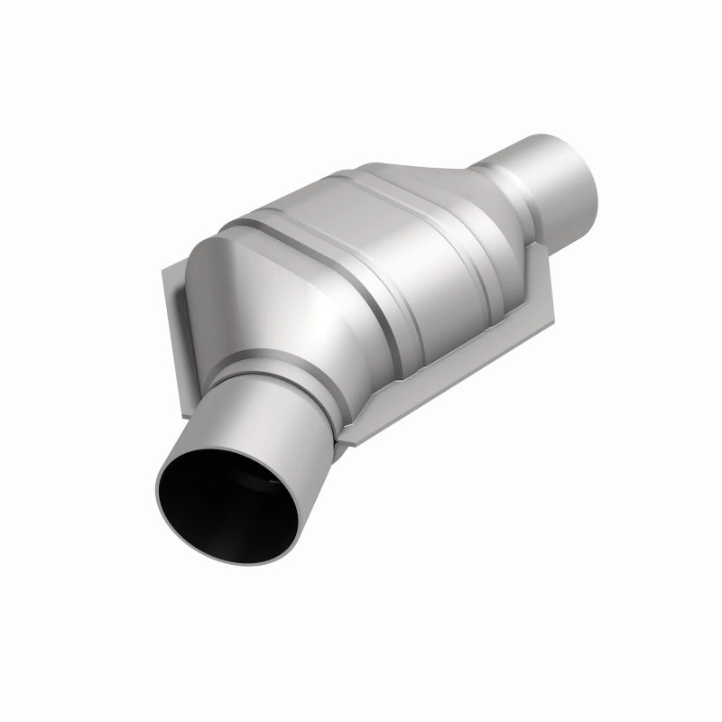 MagnaFlow Universal Catalytic Converter 2.00in Angled Inlet Front CA
