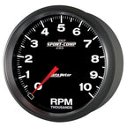 Autometer Sport-Comp II 5 inch 0-10000 RPM In Dash Tachometer AutoMeter Gauges