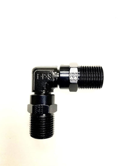 Fragola -12AN x -12AN (1-1/16-12) ORB 90 Degree Swivel Adapter