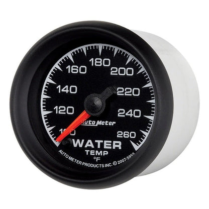 Autometer ES 52.4mm 100-260 deg. F Water Temprature Gauge AutoMeter Gauges