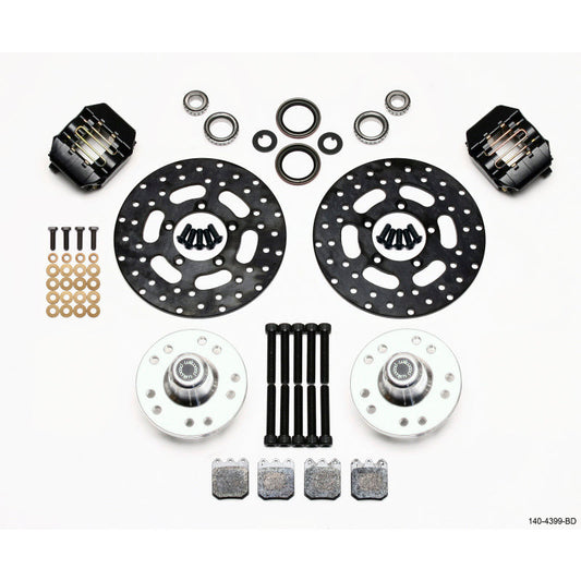 Wilwood Dynalite Single Front Drag Kit Drilled Rotor Chassis Eng. Strut Wilwood Big Brake Kits