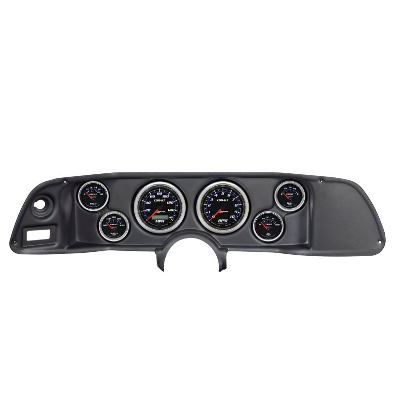 Autometer Cobalt 70-78 Camaro Dash Kit 6pc Tach / MPH / Fuel / Oil / WTMP / Volt AutoMeter Gauges