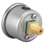 Autometer AutoGage 1.5in Liquid Filled Mechanical 0-15 PSI Fuel Pressure Gauge - White AutoMeter Gauges