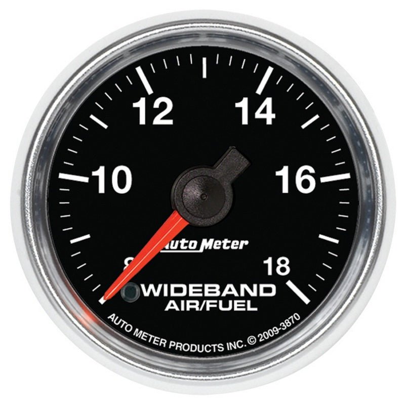 Autometer GS 52mm Analog 8:1-18:1 Air/Fuel Ratio Wideband Gauge AutoMeter Gauges