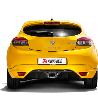 Akrapovic 10-16 Renault Megane Coupe RS Evolution Line Cat Back (Titanium) w/ Carbon Tips Akrapovic Catback