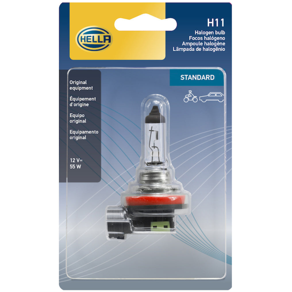 Hella Bulb H11 12V 55W Pgj192 T4 Sb Hella Bulbs