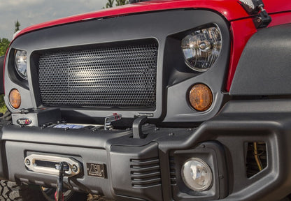 Rugged Ridge Spartan Grille 07-18 Jeep Wrangler JK Rugged Ridge Grilles