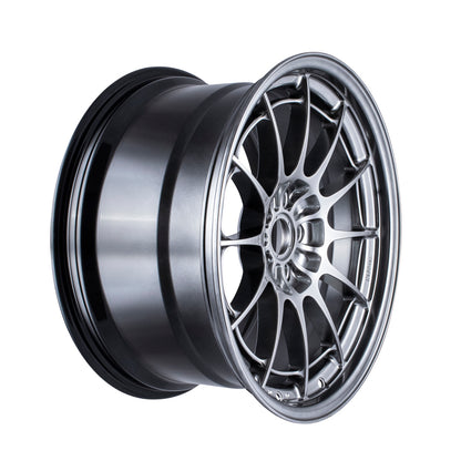 Enkei NT03+M 18x9.5 5x108 40mm Offset 72.6mm Bore Hyper Silver Wheel Enkei Wheels - Cast