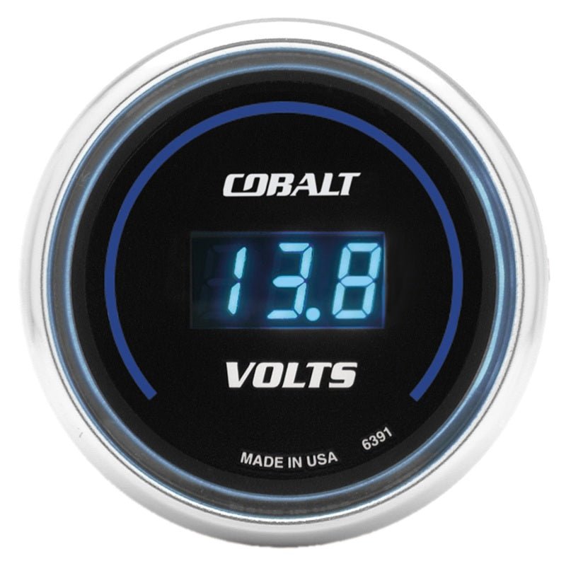 Autometer Cobalt 52mm Digital Voltmeter 8-19 Volts Gauge AutoMeter Gauges