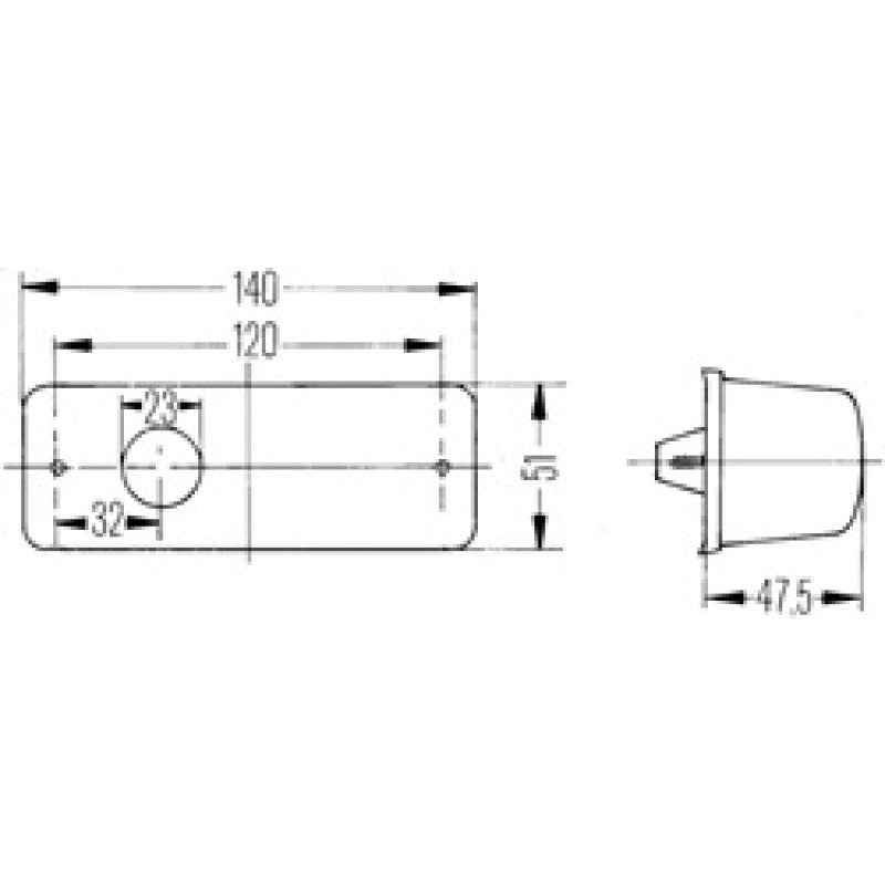 Hella Lamp Zbl Rh 2Bm Hella Work Lights