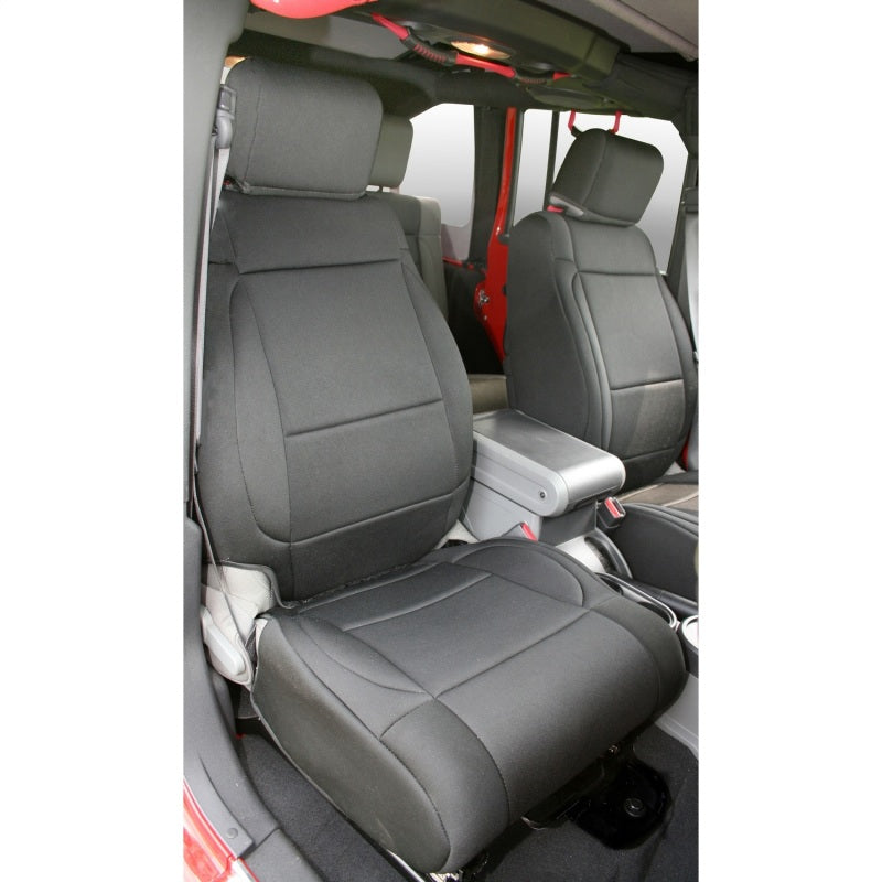 Rugged Ridge Neoprene Front Seat Covers 07-10 Jeep Wrangler JK Rugged Ridge Seats