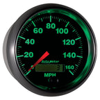 Autometer GS 3-3/8 inch 160 MPH In Dash Speedometer Gauge AutoMeter Gauges