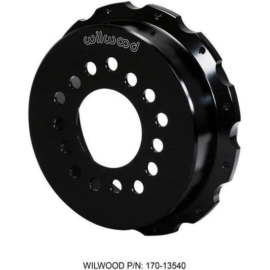 Wilwood Hat-Park Brake 1.95in Offset - Aluminum Multi-5 Lug - 12 on 8.75in Wilwood Brake Rotors - 2 Piece