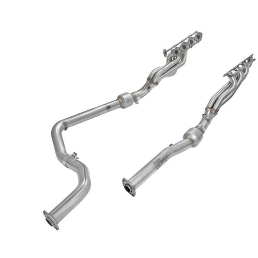 aFe Twisted Steel Headers & Y-Pipe (Street) Stainless Steel 10-16 Toyota Tundra V8 5.7L aFe Headers & Manifolds