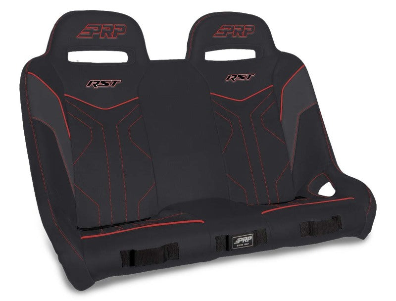 PRP Polaris RZR XP4 1000/XP4 Turbo/XP4 Turbo S RST Rear Suspension Bench- Black/Red