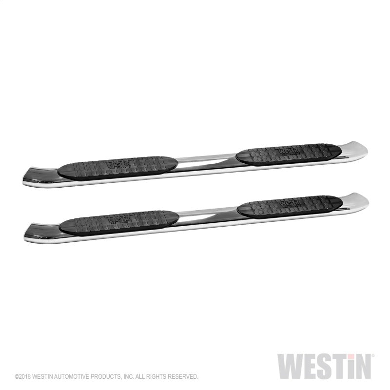 Westin 19-20 Ram 1500 Crew Cab PRO TRAXX 5 Oval Nerf Step Bars - Stainless Steel