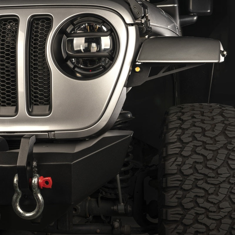 Rugged Ridge Chop Brackets Front Fender 18-20 Jeep Wrangler JL/JT Non-Rubicon Rugged Ridge Fender Flares