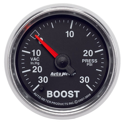 Autometer GS 30inhg-30PSI Digital Vac/Boost Gauge AutoMeter Gauges