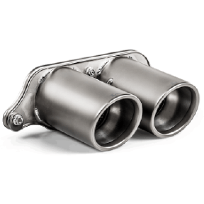 Akrapovic 2018 Porsche 911 GT3 (991.2) Tail Pipe Set (Titanium) Akrapovic Tips