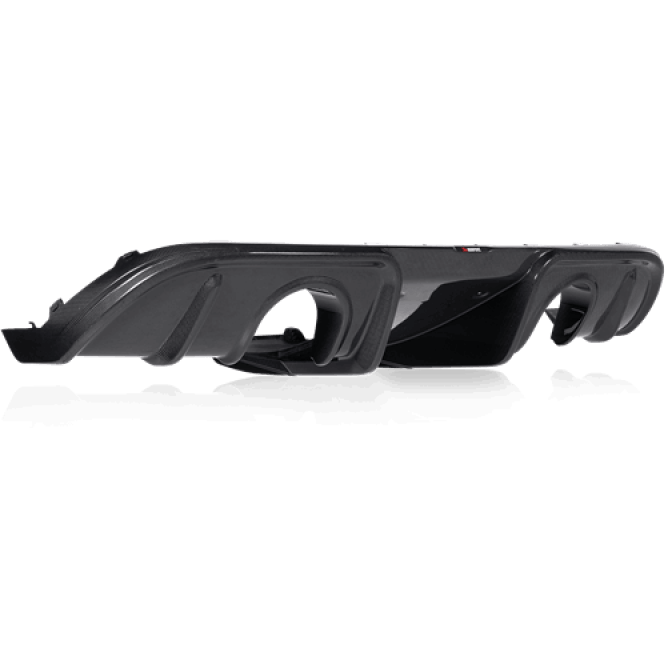 Akrapovic 2020+ Porsche Cayman GTS 4.0 (718) Rear Carbon Fiber Diffuser - High Gloss Akrapovic Diffusers