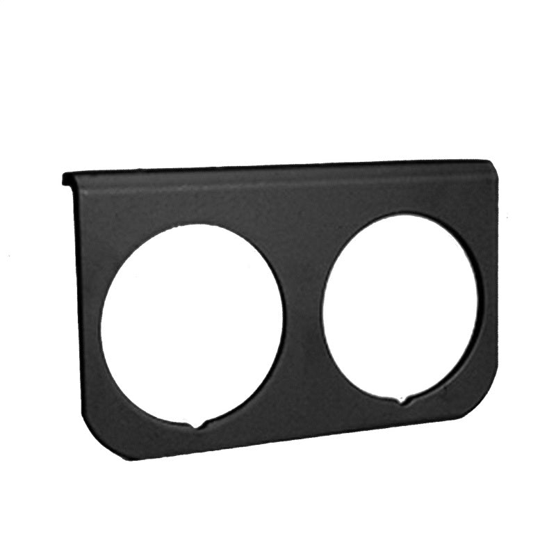 Autometer 2-1/16in Black 2-Hole Gauge Panel AutoMeter Gauge Pods