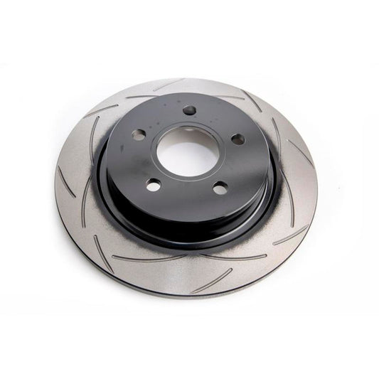 DBA Street T2 Slotted KP Rotor Street Flat Disc (Replaces AP CP4542-106/107) w/o Nuts DBA Brake Rotors - Slotted