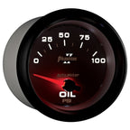 Autometer Phantom II 2 5/8in 0-100 PSI Short Sweep Electronic Oil Pressure Gauge AutoMeter Gauges