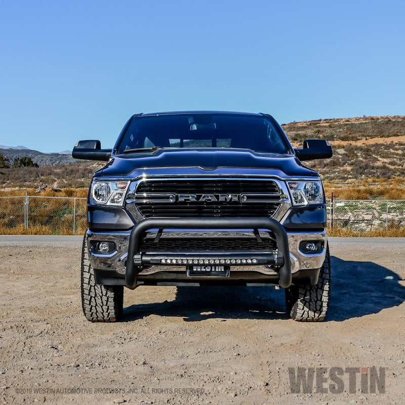 Westin 2019 Ram 1500 (Excl. Classic and Rebel) Contour LED DRL Bull Bar - Textured Black