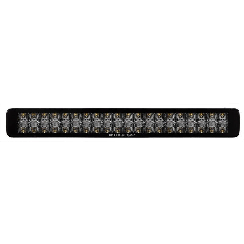 Hella Universal Black Magic 21in Double Light Bar - Driving Beam Hella Fog Lights