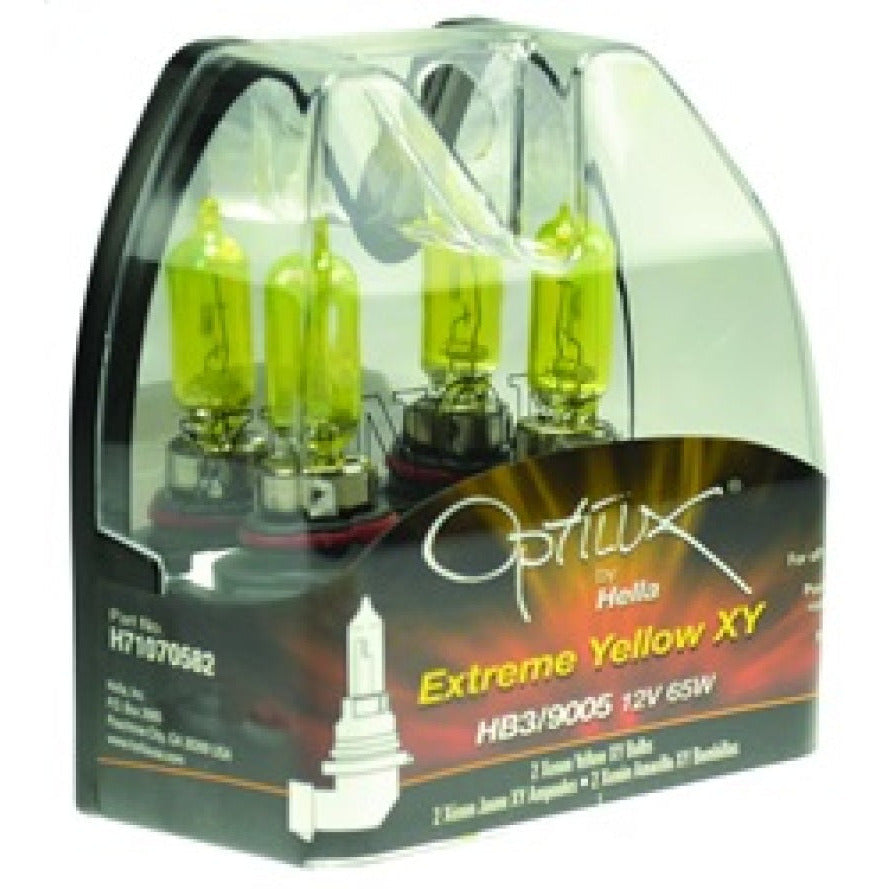 Hella Optilux HB3 9005 12V/65W XY Xenon Yellow Bulb Hella Bulbs