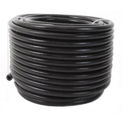 Aeromotive PTFE SS Braided Fuel Hose - Black Jacketed - AN-06 x 16ft Aeromotive Hoses