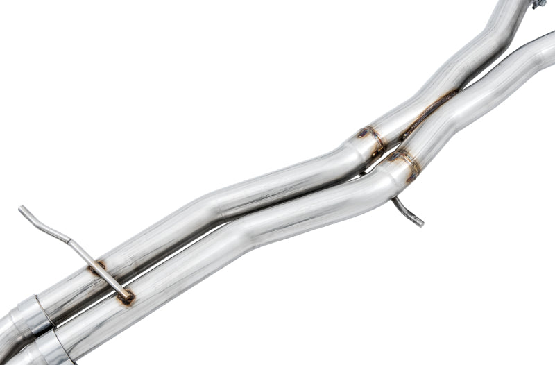 AWE Tuning Audi B9 S5 Coupe SwitchPath Exhaust w/ Chrome Silver Tips (102mm)