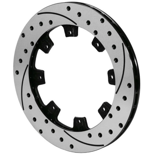 Wilwood Rotor-SRP36 SPC-37-LH-BLK-Drill 12.00 x .810 - 8 on 7.00in Wilwood Brake Rotors - 2 Piece