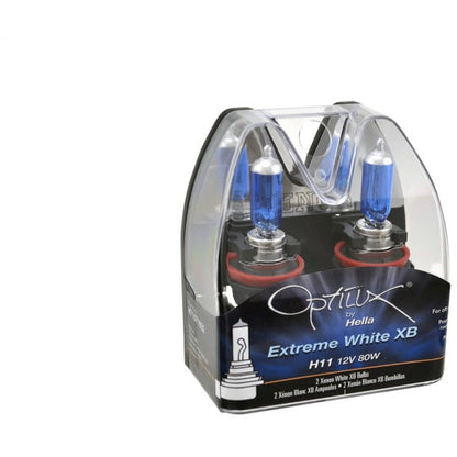 Hella Optilux XB Extreme Type H11 12V 80W Blue Bulbs - Pair Hella Bulbs