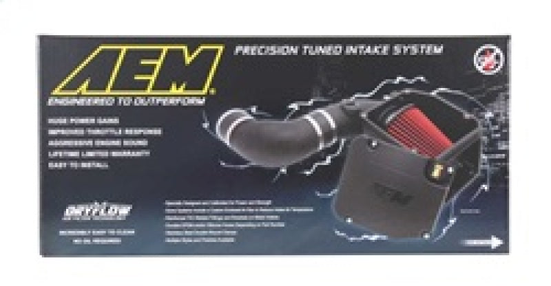 AEM 09-10 Dodge Challenger 5.7L/6.1L Polished Brute Force Air Intake