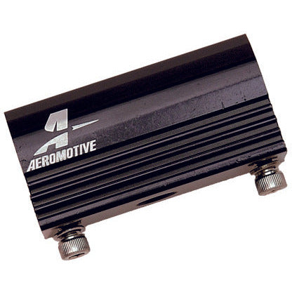 Aeromotive 96-04 Ford 4.6 L Fuel Rail Pressure Sensor Adapter Log (-08 AN inlet / outlet) Aeromotive Fuel Manifolds