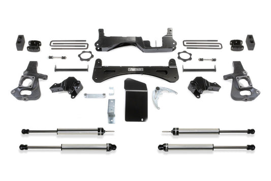 Fabtech 01-10 GM C/K2500HD 6in Rts Sys w/Dlss Shks