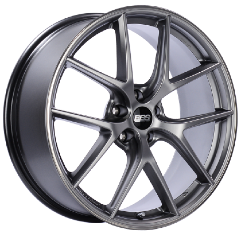 BBS CI-R 20x9.5 5x114.3 ET40 Platinum Silver Polished Rim Protector Wheel - 82mm PFS/Clip Required BBS Wheels - Cast