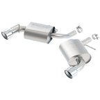 Borla 2016 Chevy Camaro 2.0L Turbo AT/MT S-Type Rear Section Exhaust Borla Axle Back