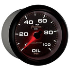 Autometer Phantom II 2-5/8in 100 PSI Mechanical Oil Pressure Gauge AutoMeter Gauges